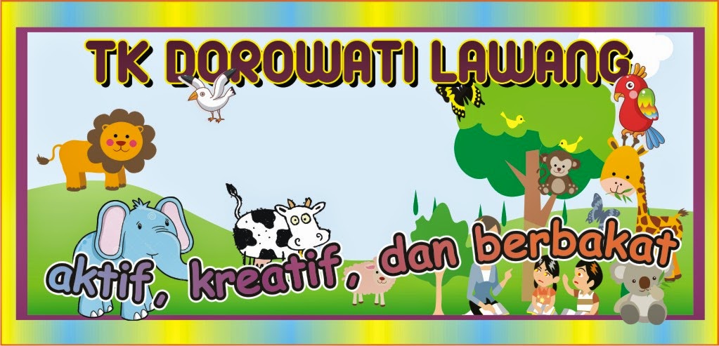 Baliho Perpisahan Tk - gambar spanduk